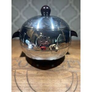VINTAGE WEST BEND PENGUIN HOT COLD SERVER WITH‎ LID
